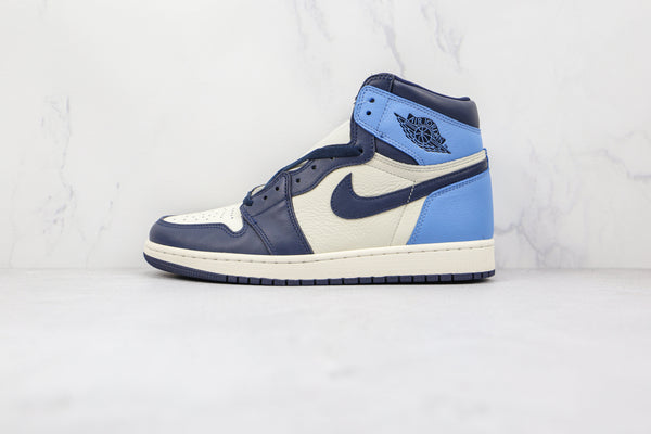 Jordan 1 Retro High Obsidian UNC