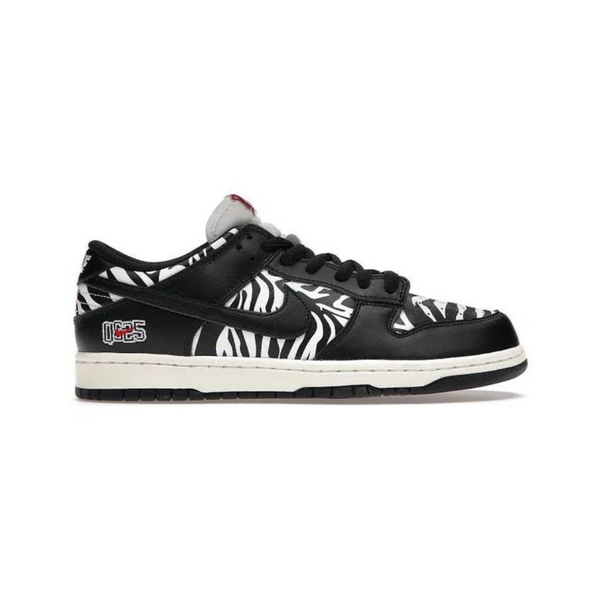 Nike SB Dunk Low Quartersnacks Zebra