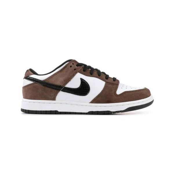 Nike SB Dunk Low White Black Trail End Brown