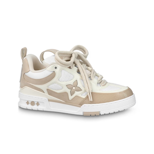 Louis Vuitton Skate Sneaker Beige White