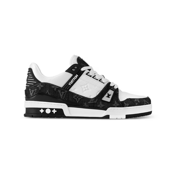 Louis Vuitton Trainer White Black White