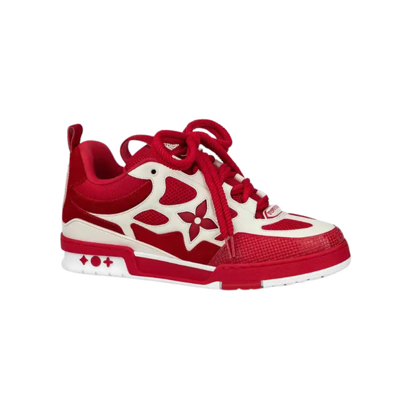 Louis Vuitton Skate Sneaker Red White