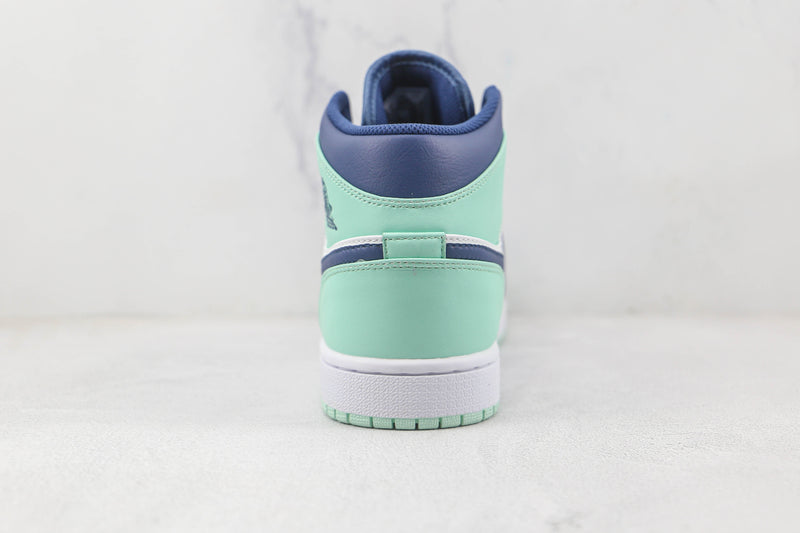 Jordan 1 Mid Mystic Navy Mint Foam