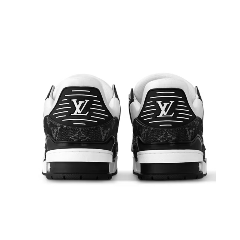 Louis Vuitton Trainer White Black White