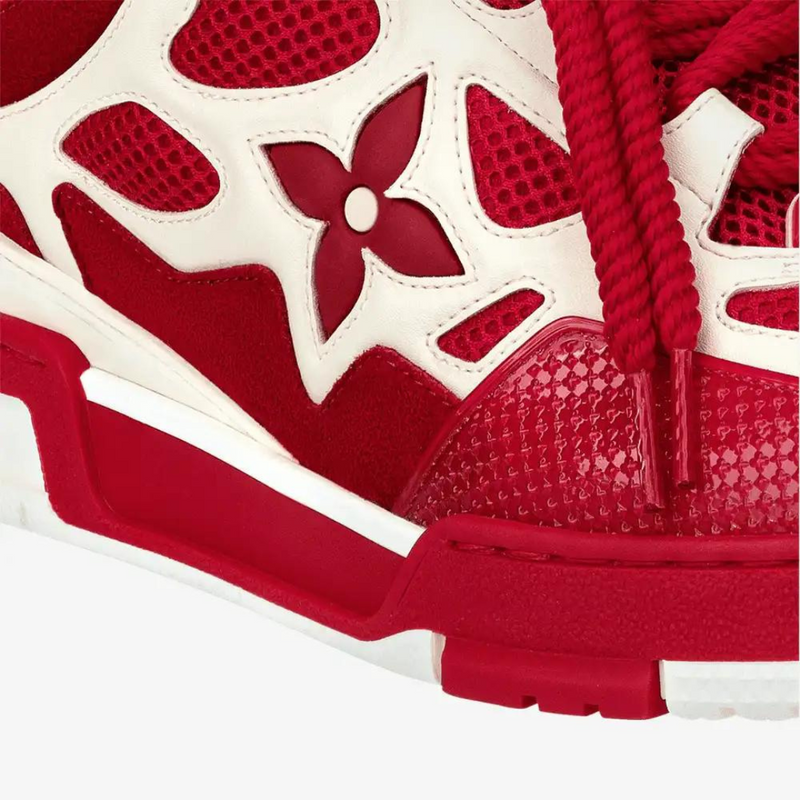 Louis Vuitton Skate Sneaker Red White