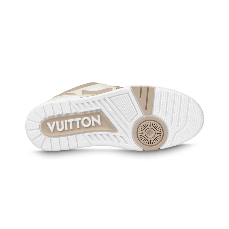 Louis Vuitton Skate Sneaker Beige White