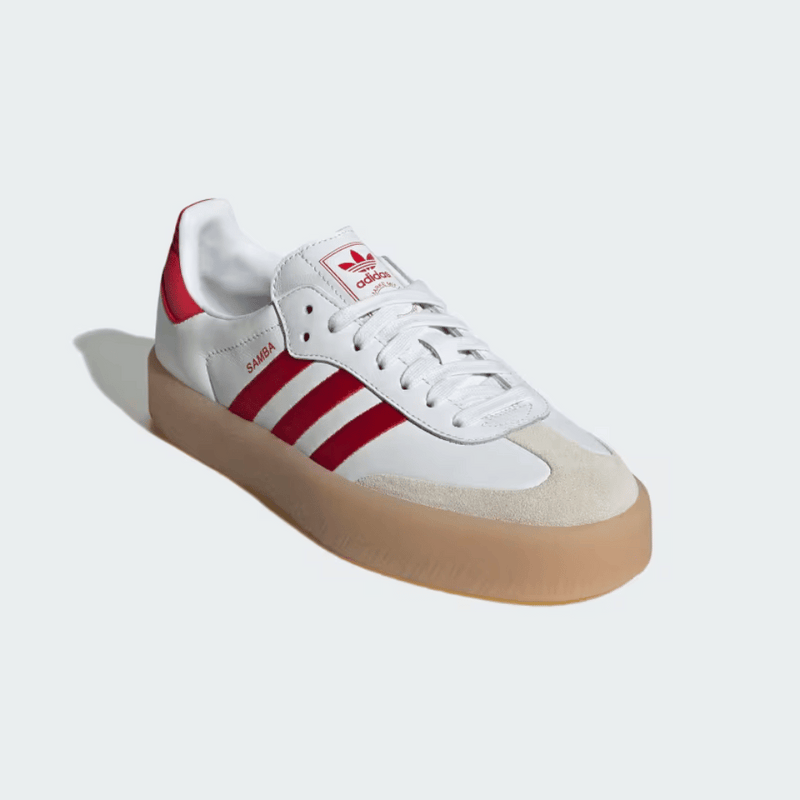 Adidas Sambae Cloud White Better Scarlet