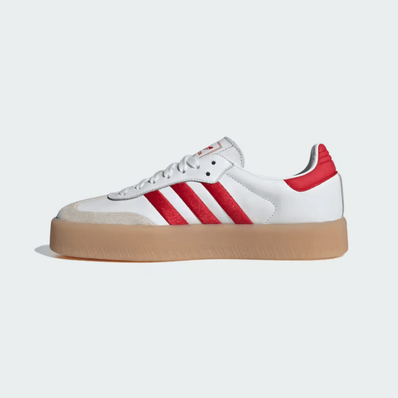 Adidas Sambae Cloud White Better Scarlet