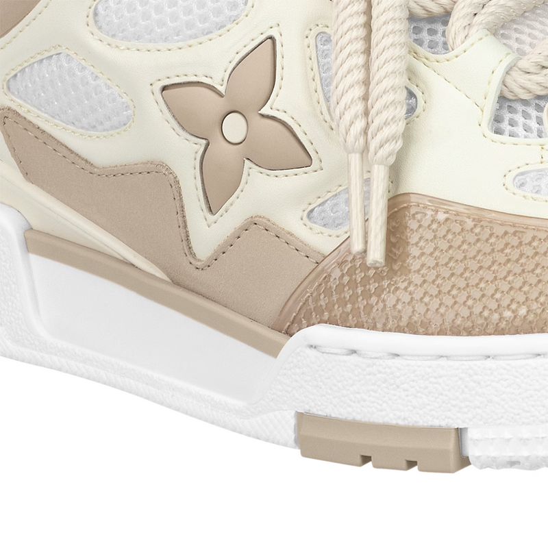 Louis Vuitton Skate Sneaker Beige White