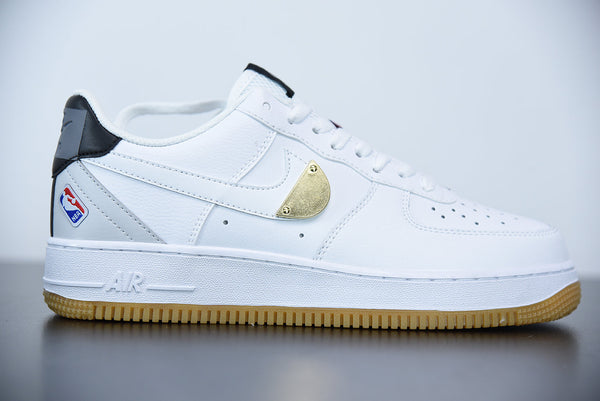 Nike Air Force 1 NBA White Grey Gum