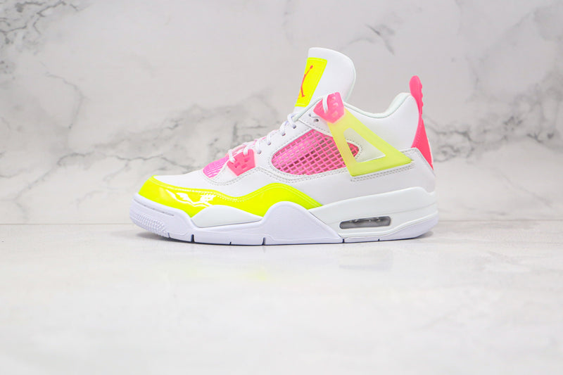 Jordan 4 Retro White Lemon Pink