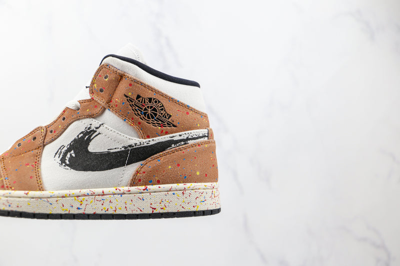 Jordan 1 Mid SE Brushstroke