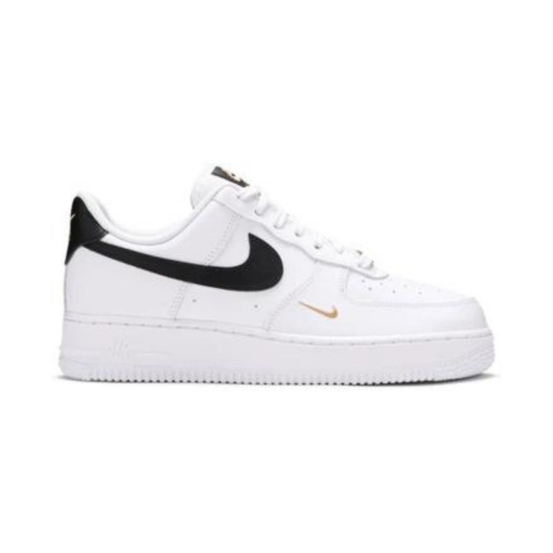 Nike Air Force 1 Essential White Black Gold