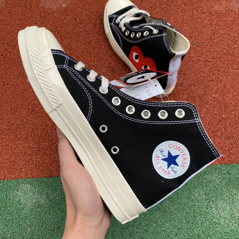 Converse Chuck Taylor All Star 70 Hi Comme des Garçons Play Black