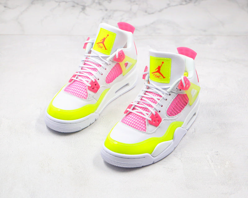 Jordan 4 Retro White Lemon Pink