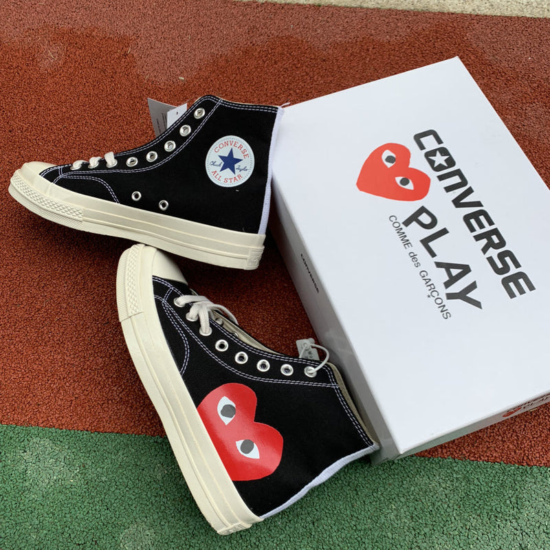 Converse Chuck Taylor All Star 70 Hi Comme des Garçons Play Black