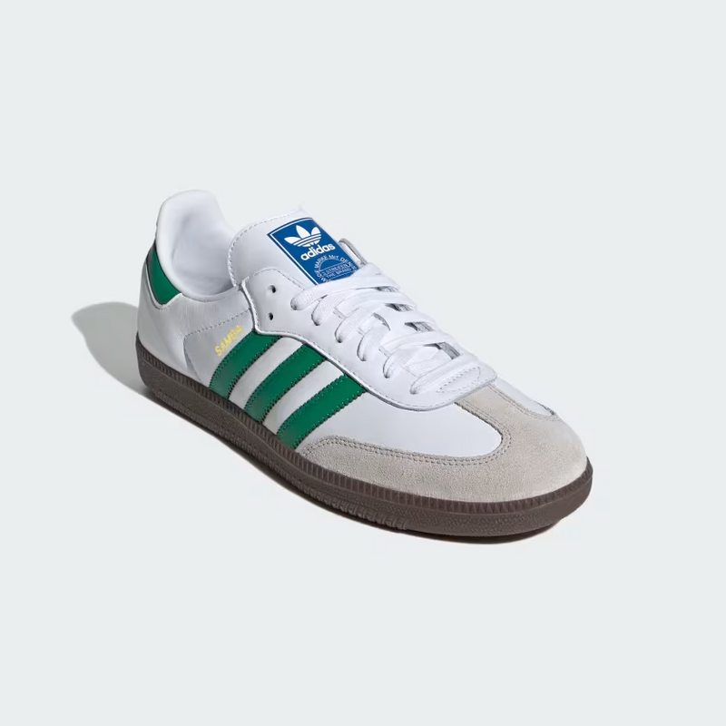 Samba Sport & Rich White Green