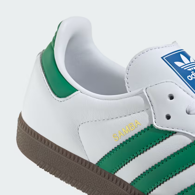 Samba Sport & Rich White Green